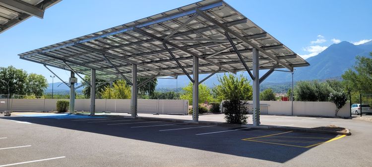 Construction d'une centrale solaire de 200 kWc pour l'hôpital de Prades